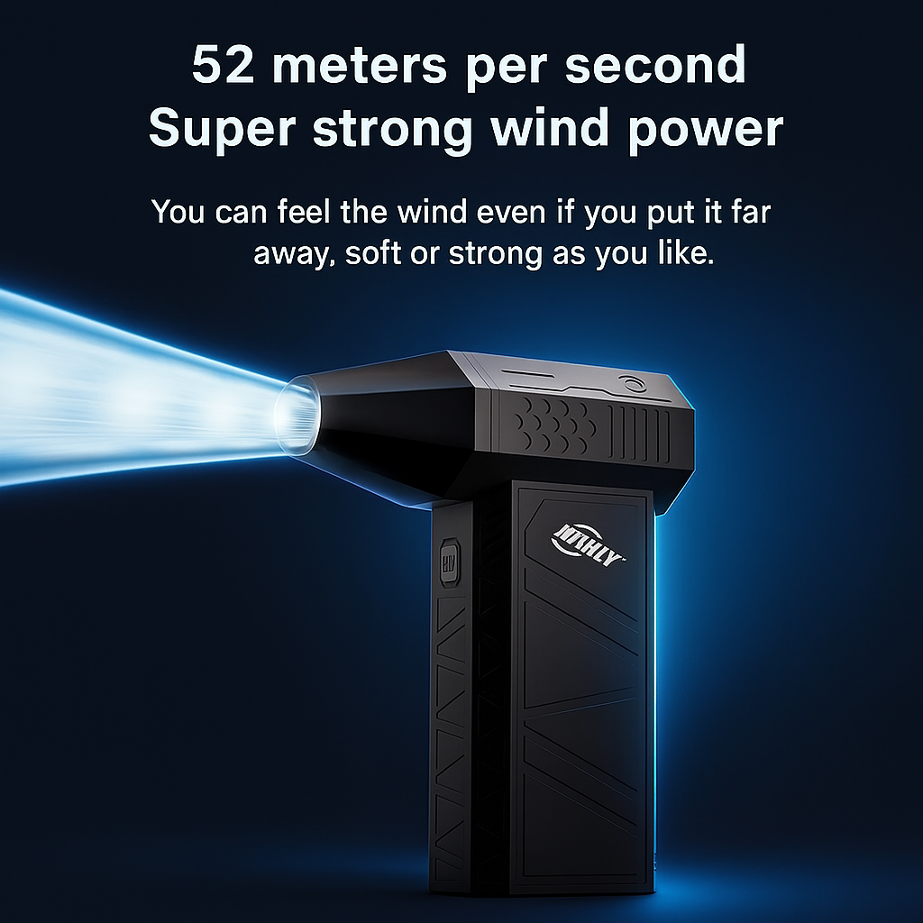 Kirkly Airlite Mini Blower – Cordless Cleaning Power